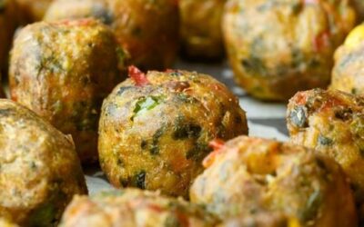 Italian Sausage and Spinach Meatballs